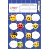Keskin Color Emoji Ders Programı 3Lü Etiket Kod:220130-87