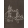 Liz Defter 17X24 120Gr 40Yp Spiralli Siyah Defter Syhsp17