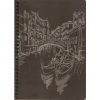 Liz Defter 17X24 120Gr 40Yp Spiralli Siyah Defter Syhsp17