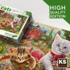 Ks Games Puzzle 500 Parça Cats On The Farm 20043
