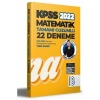 Kpss 2022 Matematik Çözümlü 22 Deneme  Benim Hocam