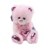 Peluş 30 Cm Parlak Kalpli Ayı