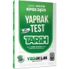 Kpss 2025 Gk Tarih Yaprak Test Yediiklim