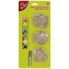 Bu-Bu Ahşap Anahtarlık Boyama Araçlar Set  Kod:Bubu-Ab0029