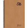 Doru Folıx Book Softbook A4 70 Yp Kraft Kapak Kareli Defter
