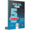 Yökdil Fen Çözümlü 5 Deneme  Benim Hocam