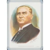 İnter 35X50 Alüminyum Çerçeve Duvara Monte Atatürk Portresi Kod:Int-824-4