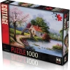 Ks Games Puzzle 1000 Parça Göl Kenarında Bir Ev