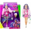 Mate Gxf08 Barbıe Ekstra Mor Saçlı Bebek