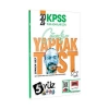 Yargı 2024 Kpss Tüm Adaylar Coğrafya Yaprak Test