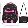 Nakışlı İlkokul Çantası Kedi 5011 Özkara Çanta