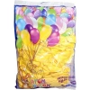 Atom Balon Metalik Sarı 12