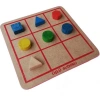 Soylu Ahşap Şekillerle Ve Renklerle Sudoku 293