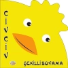 Civciv Şekilli Boyama 0-6 Yaş