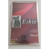 Doru Folıx Cream Serisi A4 Spiralli Koyu Ivory Kağıt Eskiz Defteri Flx-822104