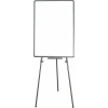 60X90 Elegant Çerçeve Emaye Yüzey Teleskopik Ayaklı Beyaz Yazı Tahtası