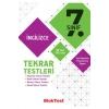 Bloktest 7.Sınıf İngilizce Tekrar Testleri