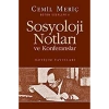 Sosyoloji Notları Ve Konferanslar Cemil Meriç İletişim