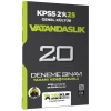 Kpss 2025 Gk Vatandaşlık 20 Çözümlü Deneme Yediiklim
