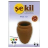 Şekil Kil Vazo Set