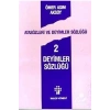 Deyimler Sözlüğü-2   Ö.Asım Aksoy   İnkılap