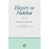 Eleştiri Ve Hakikat Roland Barthes İletişim