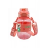 Noki Kids Su Matarasi Petg Pipetli Kapak Silikon Kemerli Askılı 800 Ml T-0118-040