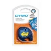 Dymo Letratag Plastik Şerit ( 12 Mm X 4 Mt ) , Sarı (59423) S0721620