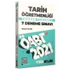 Öabt 2021 Tarih Öğretmenliği 7 Çözümlü Deneme Yediiklim