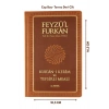 Feyzül Furkan Tefsirli Meal Cep Boy Ciltli Taba Renk Metinli