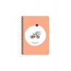Keskin Color Hisli Şeyler A4 80Yp.Çizgili Spiralli Stickerli Defter - Oturmaya Mı Geldik?