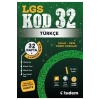 Tudem Lgs Türkçe Kod 32 Kolay Orta Düzey Sorular
