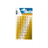 Herma Varıo Etiket Rakam 1-100 Mm 13*12 Siyah Altın  4146