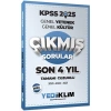 2025 Kpss Gy Gk Son 4 Yıl Çıkmış Çözümlü Sorular Yediiklim