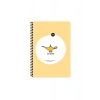 Keskin Color Hisli Şeyler 16.5 * 22,5  80Yp.Kareli Spiralli Stickerli Defter - Hallederiz