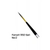 Lisans Fanart Seri 950 Sılver Fırça No:2  Lv-F-6950.02
