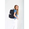 KAUKKO BASIC COLORS SIRT ÇANTASI (STRIPE SİYAH) K1627 KARINCA ÇANTA