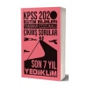 2020 Kpss Eğitim Bilimleri Son 7 Yıl Çözümlü Çıkmış Sorular Yediiklim