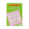 Harf Örnekli 1.Sınıf Standart Yazı Defteri   32 Sayfa    Tanışır