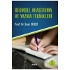 Bi̇Li̇Msel Araştirma Ve Yazma Tekni̇Kleri̇.Suat Cebeci̇