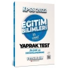 Kpss 2022 Eğitim Bilimleri Ölçme Değerlendirme Yaprak Test Yediiklim