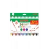 Alpino Çift Yönlü Keçeli Kalem 24 Renk  Ar-002058