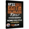 Kpss 2023 Program Geliştirme Konu Anlatım  Yediiklim