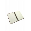 B-5 Ahşap Kapak Spiralli Defter Kod: Ahs-0104