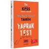 Yargı 2022 Kpss Gk Tarih Yaprak Test