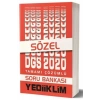Dgs 2020 Sözel Çözümlü Soru Bankası Yediiklim