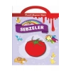 Örnekli Boyama Dizisi. Sebzeler- Parıltı