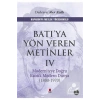 Batıya Yön Veren Metinler 4 Alev Alatlı Kapı Yayın