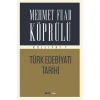 Türk Edebi̇Yati Tari̇Hi̇ M.Fuad Köprülü Alfa