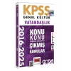 Yargı 2026 Kpss Gk Vatandaşlık 2016-2025 Çıkmış Çözümlü Sorular